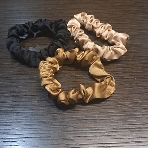 Silk handmade hair ties